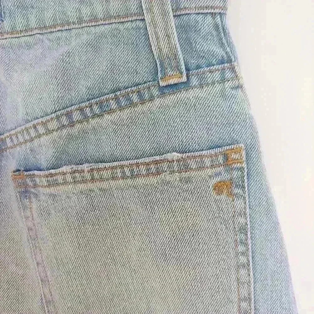 Madewell Rigid Denim A-line Cutout Mini Skirt 23 - Picture 8 of 11